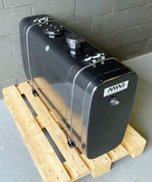 190 Litre Oil Tank Rear Cabin Mounted Twin Line Steel